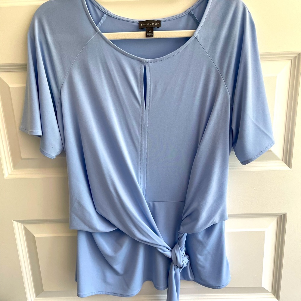 The Limited, light blue blouse NWOT